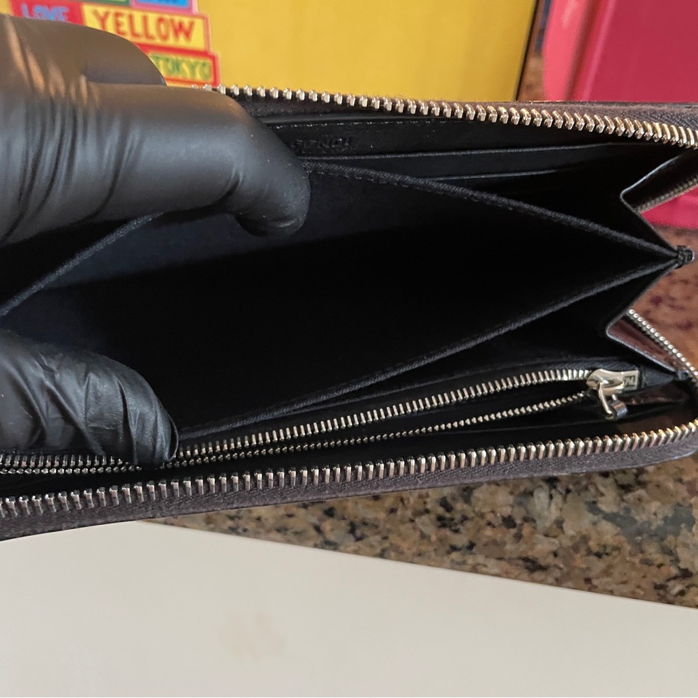 Fendi Python Zip Around  Wallet limited Edition - Picture 12 of 15
